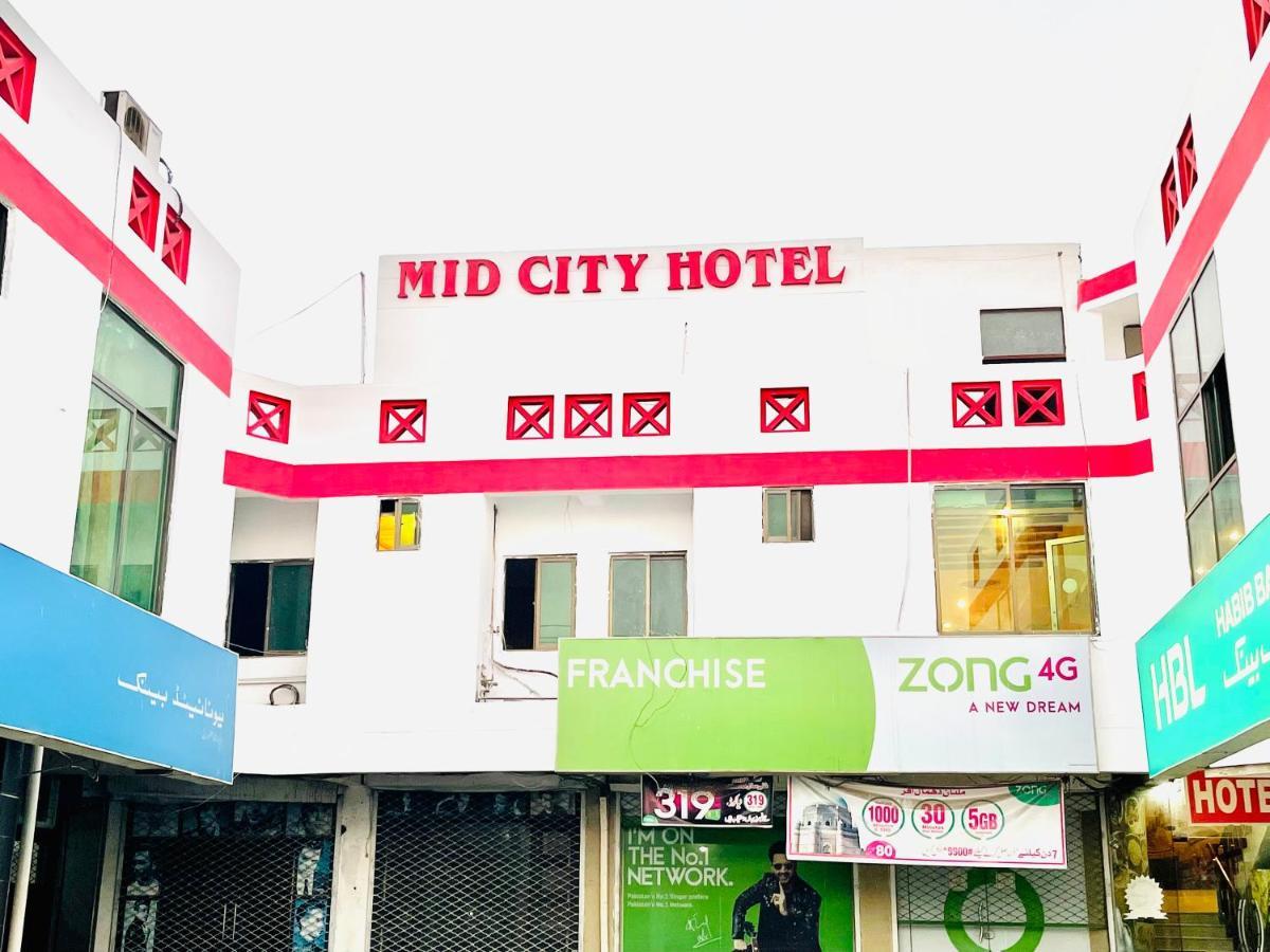 Hotel New Mid City Мултан Экстерьер фото